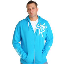 Mens-Lust-Zip-Up-Hoody-Turquoise-front