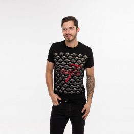 Mens Jealousy Sequence Bamboo Black Tee