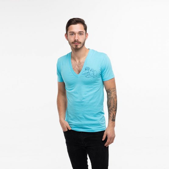 UNISEX-–-WE-ARE-ALL-GUILTY-–-TRUE-LUST---LMT-ED-EDITION-V-NECK---TURQUOISE